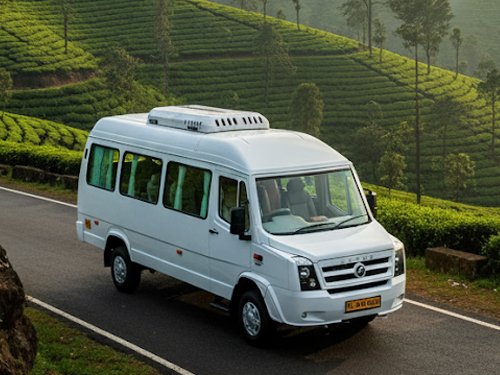 10-Seater Luxury Tempo Traveller in kerala 