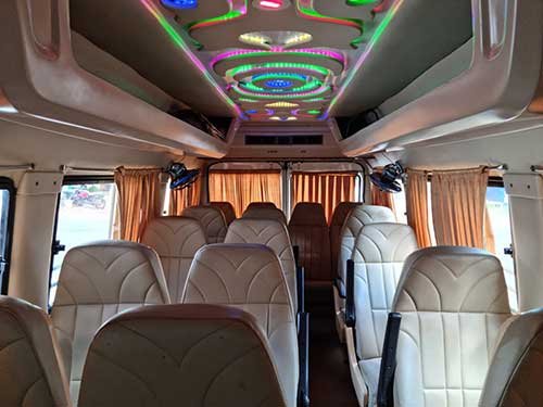 17 seater tempo traveller in kerala