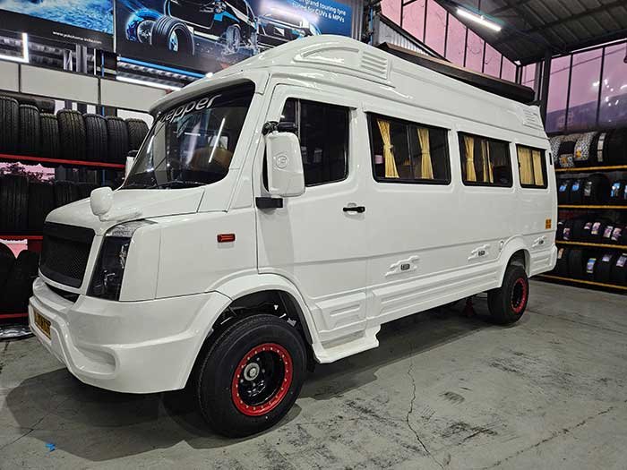 15 seater luxury traveller in kochi
