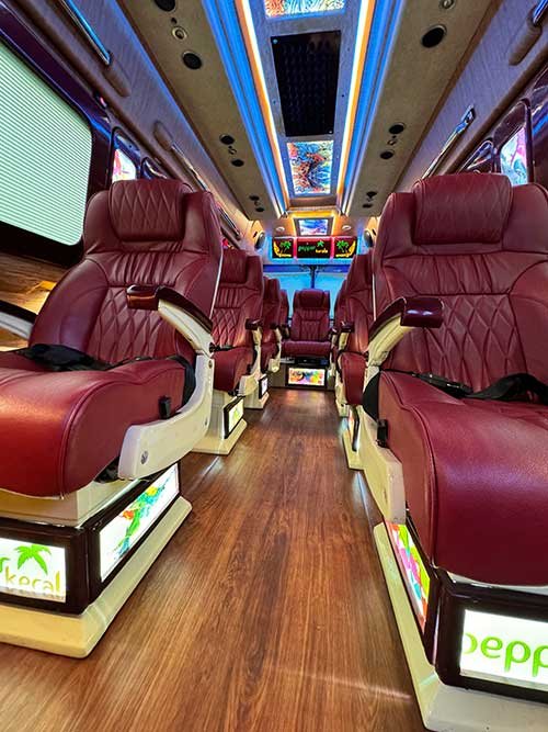 cochin luxury tempo, cochin tempo traveller