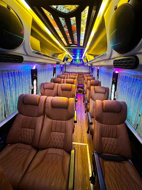 kochi luxury traveller, tempo luxury kerala